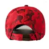 Casquettes de baseball Casquette de baseball pour hommes Camouflage impression chapeau en daim pour femmes en plein air sport décontracté Casquette Homme Snapback papa chapeaux camionneur