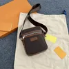 Designer Messenger Bag Quality Pu Leather Crossbody Bag for Men Bags Casual Man Briefcase Fashion Male Bag Sling Pack Shoulder Bag