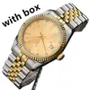 DateJust Mens Designer Watch Movement Watches 904L 2813自動モントレデフク型精度と耐久性36/41mm Luxury Watch 28/31mm SB011 C23