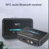 5.0 NFC BT200 Kablosuz Ses Adaptasyonu RCA3.5 Bluetooth Müzik Alıcı USB Play