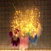 الحفل ديكور حلم الماسك الرياح 6 ألوان LED ريشة الجدار معلقة زخرفة Dreamcatcher Decorations T9i002573