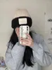 베레트 겨울 니트 비니 모자 여성용 니트 따뜻한 두개골 모자 야외 여자 귀 보호 레이디 콜드 모자 보닛
