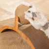 Scratchers Cat Grabbing Board Wooden Cat Climbing Frame Vertical Scratch Resistant Cat Toy Rotating Sisal Rope Cat Grabbing Ball Cat Tower