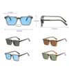 Gafas de sol Swanwick Retro para hombre gafas de sol polarizadas clip cuadrado moda retro para hombre UV400 ácido acético para mujer gafas al aire libre tr90 azul J240226