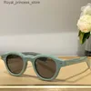 Solglasögon JMM BALZAC NEW ROUND ACICICICIC SYG SUNGLASSES FÖR MENS HÖGKVALITET Fashion Designer Handgjorda glasögon UV400 Solglasögon Q240226