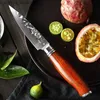 Кухонные ножи Yarenh 3,5-дюймовый универсальный нож для очистки овощей — Острая подарочная коробка для кухонных инструментов из высокоуглеродистой нержавеющей стали — Чрезвычайно удобная деревянная ручка Q240226