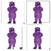 Mascot Costumes Festival Dress Purple Hippo Carnival Hallowen Gifts Unisex Adts Fancy Party Games Outfit Holiday Celebration Cartoon Dhrn0