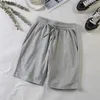 Mäns shorts Summer Mens Invisible Zipper Open Crotch Shorts Outdoor Sports Mens Plus Size Size Shorts Gray Black 240226