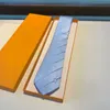 Wysokiej jakości designerski krawat szyi z pudełkiem Męs
