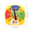 Sets 1 Set Yoga Spinners Yoga Pose Game Fun Exercise Board Game Table Prize Wheel Sensory Play Party Game for Kids Games the whole