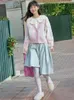 Women's Knits Knitted Sweaters Cropped Cardigan Spring Autumn Jumpers Sweet Loose Clothing Kawaii Jacket Coats Y2k Outifits