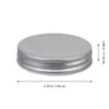 Vajilla 16 PCS Mason Jar Tapas Almacenamiento Sólido Tipo de una sola pieza Lata Cubierta de hojalata Hermética