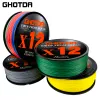 Linee GHOTDA Super Smooth X9X12trecce 500/300 metri Leval 2092lb 941,8 kg Lenza da pesca intrecciata con potenza assoluta