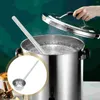 Spoons Soup Ladle Stainless Steel Spoon Household Water Kitchen Gadget Convenient Lengthen Metal Scoop Ladles For Pot Large