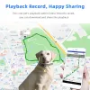 Trackers 1pc Universal Waterproof Pet GPS Tracker Collar Dog Cat Cattle Sheep Finder GSM Antilost Bell Locator Smart Tracking Positioning