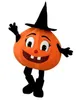 Costume de mascotte de citrouille d'Halloween de haute qualité, personnage de dessin animé, fête de carnaval de noël, Costumes fantaisie pour adultes