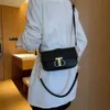 This Year's Popular Xiaoxiangjia Stone Pattern Shoulder Bag 2024 New Personalized Lock Buckle Fashion Temperament Crossbody Women's Bag Trend 75% Factory Wholesale