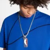 Hoge kwaliteit Frans design basketbal Zirkoon hanger ketting heren- en damesmode straat hiphop Necklace283y