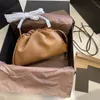 Frauen Tasche Knödel Umhängetasche Hohe Qualität Echtes Leder Wolke Handtasche Weibliche Weiche Kupplung Geldbörse Schulter Tasche 2319255e