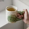 Tassen Kreative Keramik Tee Kaffeetasse Delphin Form Trinkgeschirr Milch Tassen Home Desktop Griff Einfaches Frühstück
