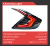 Honda Civic x G10 Car Taillight 2016-2021 후면 브레이크 역전 자동차 액세서리의 LED 회전 신호 테일 램프