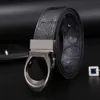 Luxury Mens Belt Designer Belt Knight Print Coachs Design 105-125cm Zinc Alloy Buckle Mens Belt Fashion Versatile Style Double-sided Fashion Trend Brand Belt 2896