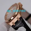 Luxo Audemar Pigue Relógios Airbnb Royal Oak Time 26320OR Mens Watch 18k Rose Gold Automático Relógio Esportivo Mecânico Diâmetro 41mm FUN TD44 Melhor qualidade