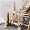 Nordic style office air conditioning blanket, knitted blanket, leg blanket, full body shawl, dormitory nap, travel blanket