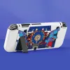 Coque rigide pour station d'accueil TV, étui de protection souple en TPU pour Nintendo Switch Oled NS JoyCon, coque arrière, protection complète contre les chocs