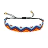 Link-Armbänder Go2boho Das Auge des Bösen Böhmenschmuck Japanische Miyuki-Perlenfarbe Pulsera Verstellbares Strandarmband