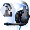 Headphones G2000 Gaming Headset Experience Immersive Audio With Noise Cancelling Mic, LED Lights & Soft Memory Earmuffs