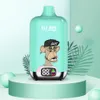 Elf Box Digital 12000 Puffs Puff 12K Einweg-Vape Mesh Coil wiederaufladbare Verdampfer 25 ml vorgefülltes E-Liquid 0 % 2 % 3 % 5 % im Vergleich zu Fumot RandM Tornado