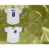 CRASH DAVIS BULL DURHAM JERSEY DE BÉISBOL COSIDO NUEVO Cosido