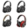 Diadema para computadora Auriculares Bluetooth Estéreo Deportes Música Auriculares para iPhone Computadora portátil Graffiti Diseño Auriculares PC Auriculares inalámbricos para juegos