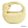 venetaabottegaaノットラグジュアリーバッグJodie Cloud Woven Dumpling Soft Leather Tote Handbags WomenBags H3F3