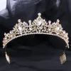 Necklaces Diverse Color Crystal Crowns Bride Tiara Fashion Queen Hair Jewelry for Wedding Crown Headpiece Wedding Accessories Hairwear