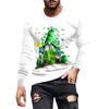 Mens T Shirts Trendy Graphic Tees Clothing for Irish Pattern Jr Fall Fashion Men Shirt Shirks Mock Neck Tee