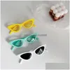 Óculos de sol moda crianças designer adorável dl polonês meninas meninos sunglass traviolet-prova infantil bonito abelha óculos óculos crianças sombra dhrd5