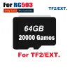 ACCESSOIRES CARTE TF 256G MAX 40000 Jeux pour Anbernic RG503 Retro Handheld Video Game Console 4.95 pouces OLED SCIRY LINUX SYSTEM GAME PLAYER