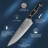 Kitchen Knives TURWHO 8.5 Inch Professional Chef Knife Japanese 67 Layer Damascus Steel Kitchen Knives Blade Super Sharp Cooking Gyuto Knives Q240226