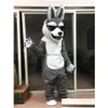 Mascot Costumes Gray Fur P Husky Dog Costume Suits Party Game Dress Outfits Advertising Carnival Fancy Outfit Drop Delivery Apparel C Dhsxp