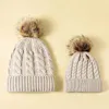 Boinas Bonnets para mujeres Gorro de invierno Hombre Sombrero para niños Gorro Hombres Niños Niñas Crochet Skullies Scrub