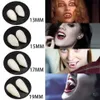 4 Größen Vampir Weiß Grillz Zombies Zähne Fang Dental Grills Cosplay Zahnkappe Mund Harz Gefälschte Zähne Zahnspangen Valentinstag Körper J332K