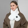Bandanas en peluche écharpe chauffée chauffée à l'épreuve du froid Charges électrique chauffage soft 3 niveaux pour les hommes femmes