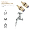 Kitchen Faucets Valves Replacement Brass Disc & Cold 2PCSMetal Washers Outdoor Water - Ceramic Cisc Cartridge