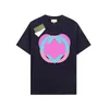 Yeni Tasarımcı T-Shirt Marka Tişörtleri Kısa Kollu Tees Yaz Gömlekleri Hip Hop Erkekleri Kadın Sokak Giyim Üstleri Şort Giysileri Çeşitli Renkler