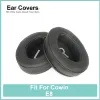 Cowin E8ヘッドフォンの耳のアクセサリーEarpads Protein Velor Sheepskin Pads Foam ear Pads Black