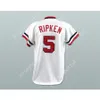Cal Ripken Jr 5 Rochester Kırmızı Kanatlar Beyzbol Jersey Dikiş Yeni Dikiş dikti