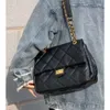 Корейская версия Niche Wandering Lingge Chain Tote Женская новинка 2023 года, маленькая ароматная сумка через плечо, сумка на одно плечо, тренд 75% Оптовая продажа с фабрики