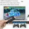 Konsole Darmowe 3000 gier na PS1 SNES PS Emulator retro konsola 32 GB Game Stick 4k TV Konsole gier wideo z dwoma bezprzewodowymi gamepad